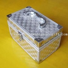Solid Square Aluminum Cosmetic Case images