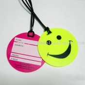 round-shaped luggage tag images
