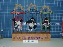 sleigh& acting snowman head 3/S images