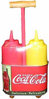 Delicious Refreshing Coca-Cola Condiment Caddy