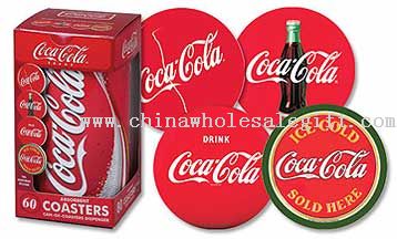 Metal Coca-Cola Can of Coasters