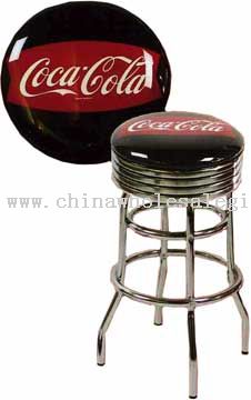 Fishtail Black Coca-Cola Stool