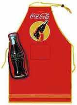 Coca-Cola Bottle Apron with Mitt