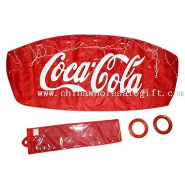 coca cola logo. Cocacola Parafoil Kite