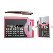 Solar Calculator with Business Card Holder images