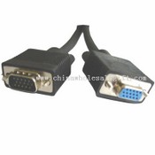 VGA 15Pin Male to VGA 15Pin Female Cable images