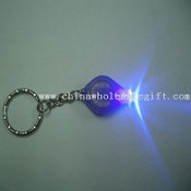 Mini LED light key chain images
