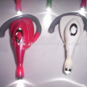 Novelty Mini Halogen Ear Light Clips Comfortably On the Ear images