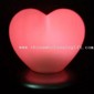 Single LED Color Changing Heart Light with Charging Base small picture