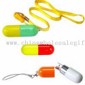 Pill Shape USB Flash Disk lanyard small picture