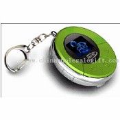 Digital photo frame with Keychain images
