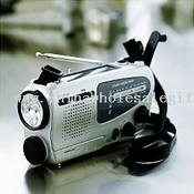 self-powered emergency radio + light images