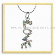 Czech Stones Decorated Pendant images