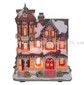 Xmas House with Optical Fiber small picture