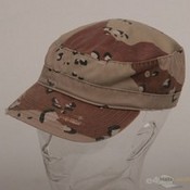 Enzyme Frayed Army Caps / Desert images