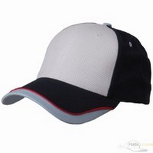 Low Profile Athletic Mesh Cap / White Navy images