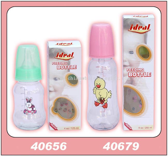 4OZ / 80Z FEEDING BOTTLE / COLOR BOX