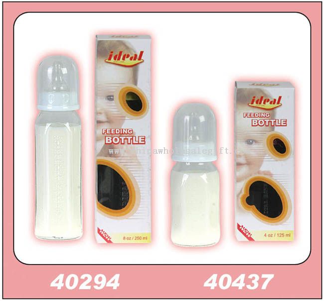 80Z / 4OZ GLASS BOTTLE
