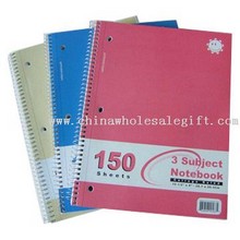 Three-Subject Spiral Notebooks images
