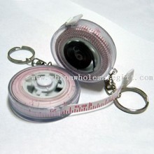 The tape with key chain images
