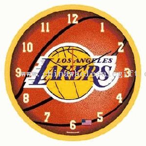 LA Lakers Team Clock