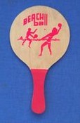 beach ball racket images
