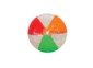 FOUR COLOUR BEACH BALL WITH BELL SOUND small picture