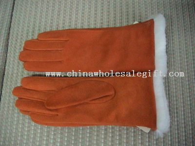 Ladies pig suede glove