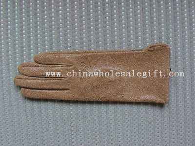 Ladies genuine sheep leather glove