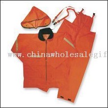 190T nylon 210D / PVC Rainsuit images