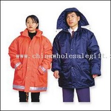 190T 70D Nylon / PVC Unterstützung Parka images