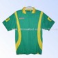 Jersey Made of Polyester in Green and Yellow small picture