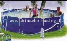 Round frame pool images