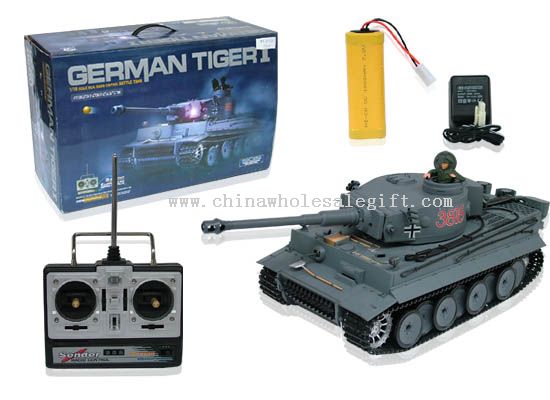 5064 R/C 1:16 German Tiger I Tank, RTR