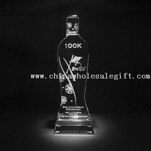 Crystal bottle award Crystal Bottle-shaped Figurine images