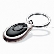 Promotional LED Keychain with Large Area to Print Customers Logo images