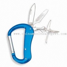 Aluminum Alloy Carabiner with Manicure Set images