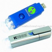 Promotional USB LED Torch with Rechargeable Battery images