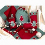 100% Polyester Christmas Decoration images