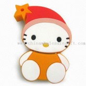 USB Flash Drive with Hello Kitty Design for Christmas and Promotional Gifts images
