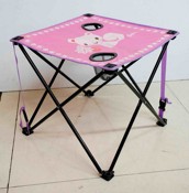 Folding Table w/ 2 Drink Holders images