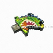 PVC USB Flash Drive with Monster Design images