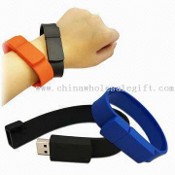 Wristband-shaped USB Flash Drive with Capacity of 1GB images