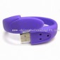 Multifunction Silicone Gel Wristband USB Flash Drive small picture