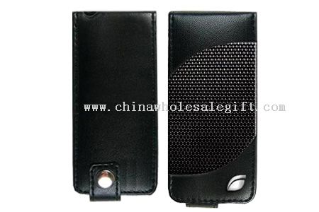 Button up leather case for nano 4