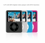 1.8” LCD MP4 digital video player with MTV function images