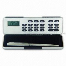 Magic Box Calculator with Ballpen Eight Digits with Percentage Function images