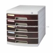5-Layers file cabinet with lock and empaistic cortex veins images