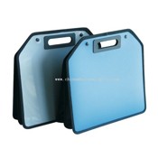 TWIN COLOR HANDLE DOCUMENT BAG images