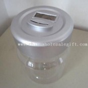 Coin Bank with Amount Display and Counting Feature images